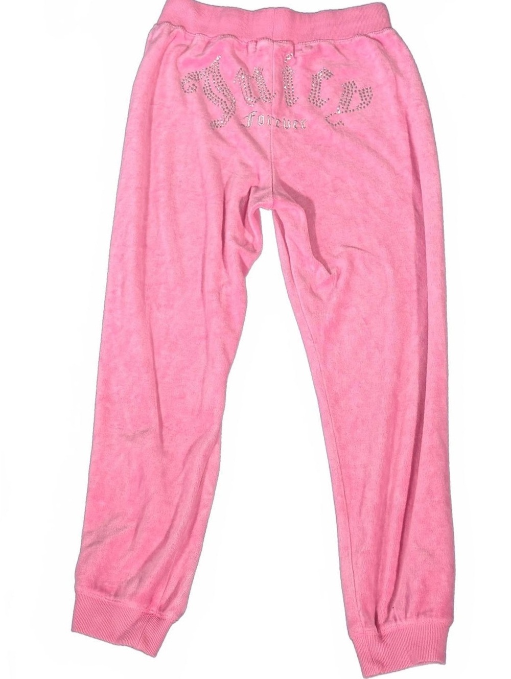 Juicy Couture Pink Velour Jogger Sweatpants